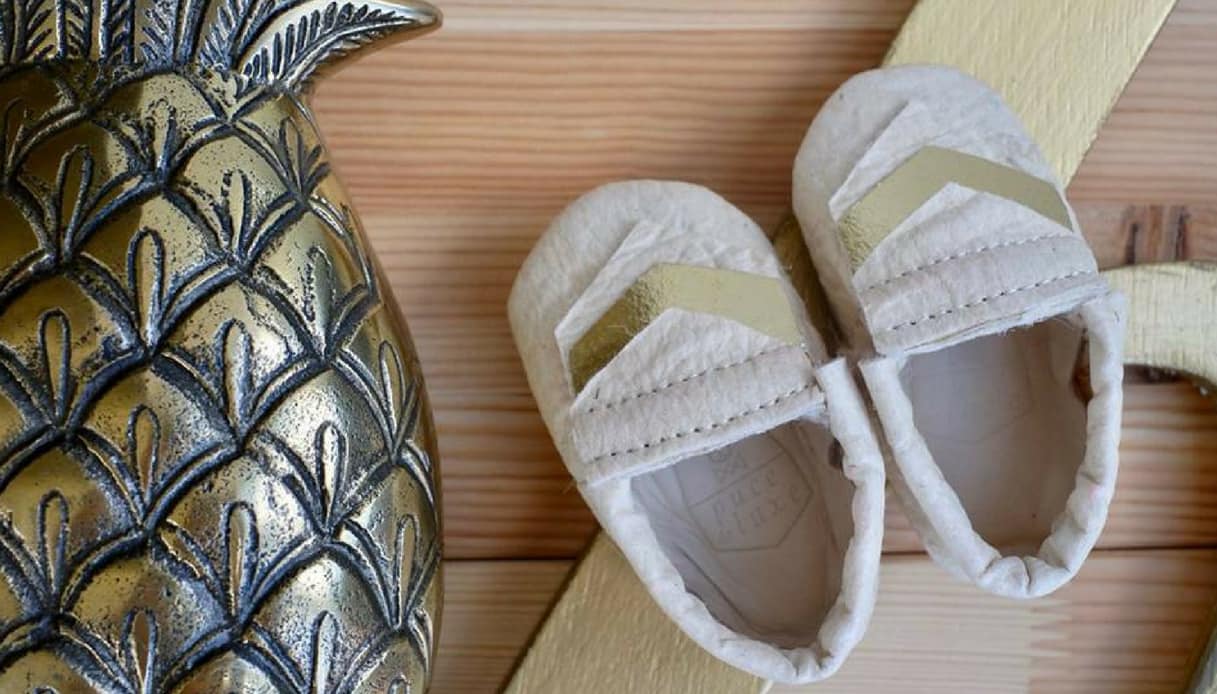 Scarpe in tessuto Pinatex