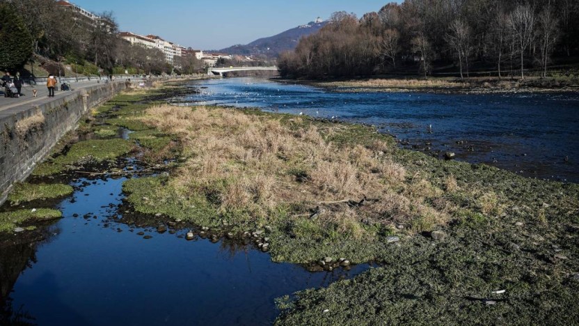Allarme siccità: Nord Italia a secco d’acqua, neve dimezzata