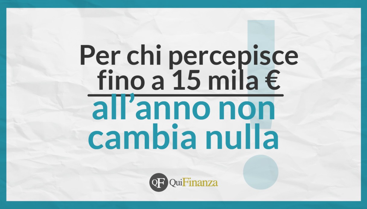 nuove aliquote irpef per chi cambia