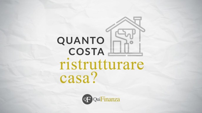 I costi e gli obblighi per ristrutturare casa