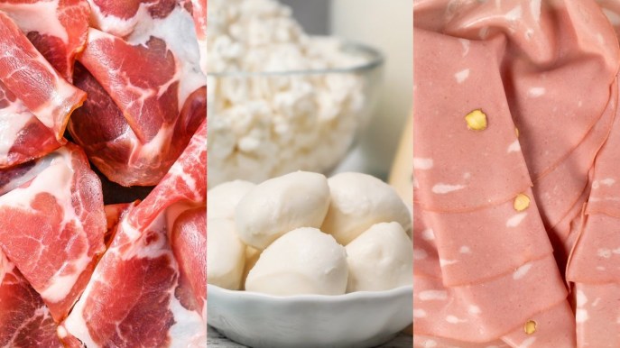 Mozzarella, salumi e formaggi contaminati: i lotti segnalati