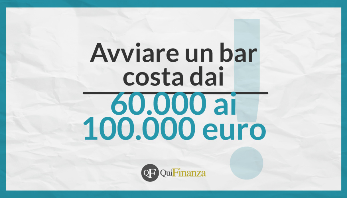 avviare bar costo
