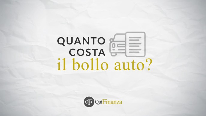 Bollo auto: quanto costa e come pagarlo