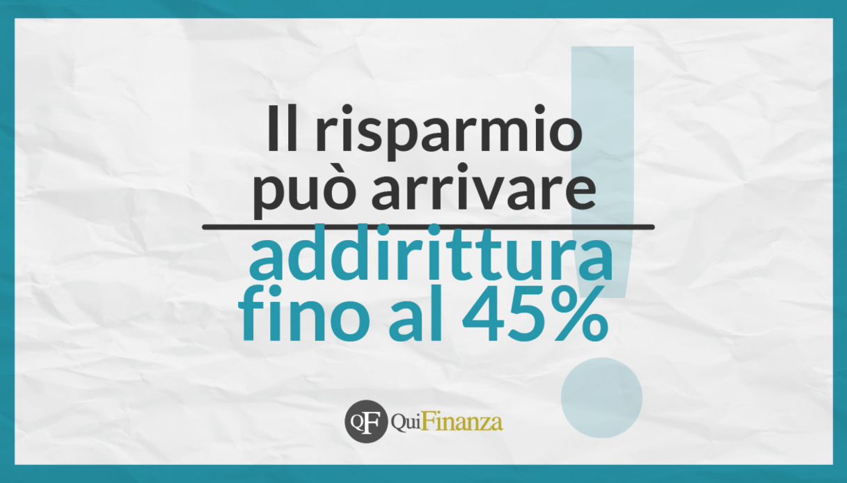 risparmio auto km 0 45%
