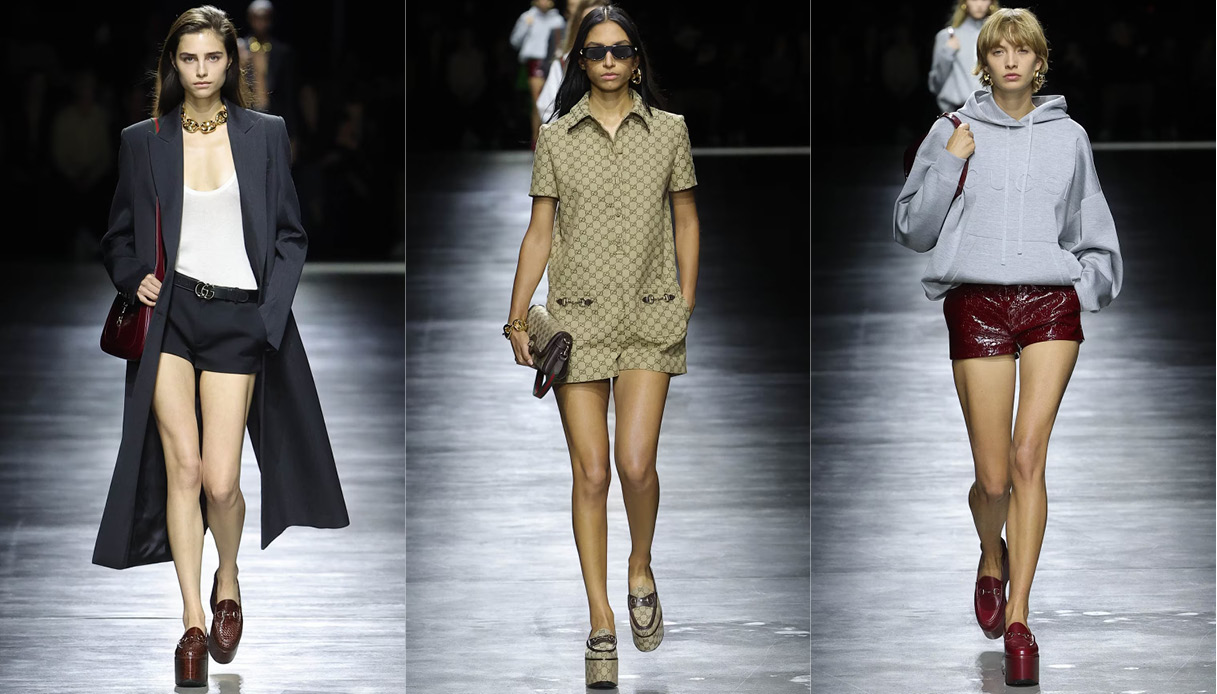 I look in passerella, Gucci SS24