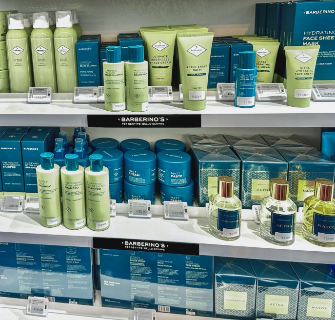 I prodotti e i servizi Barberino's nelle profumerie Pinalli
