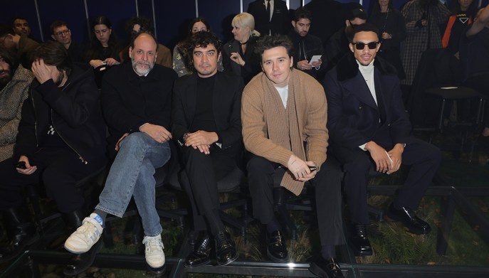 Luca Guadagnino, Riccardo Scamarcio,Brooklyn Peltz Beckham e Trent Alexander Arnold.