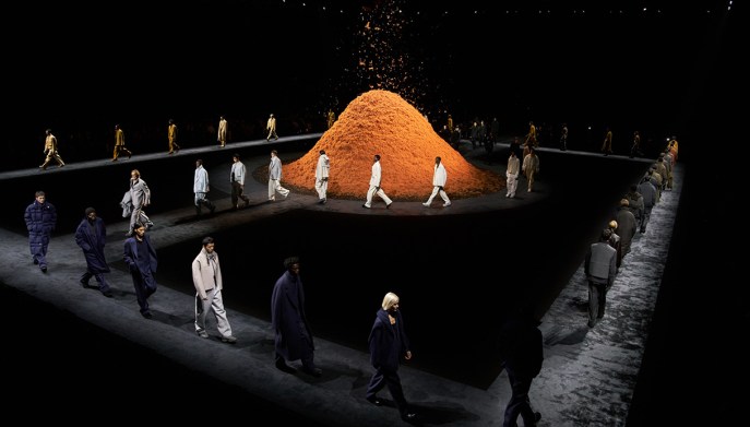 Sfilata Zegna AW24, Milano.