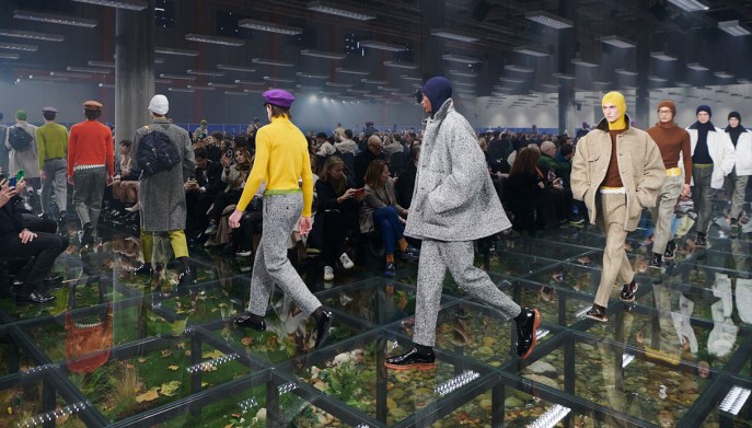 Sfilata AW24 Prada, Milan.