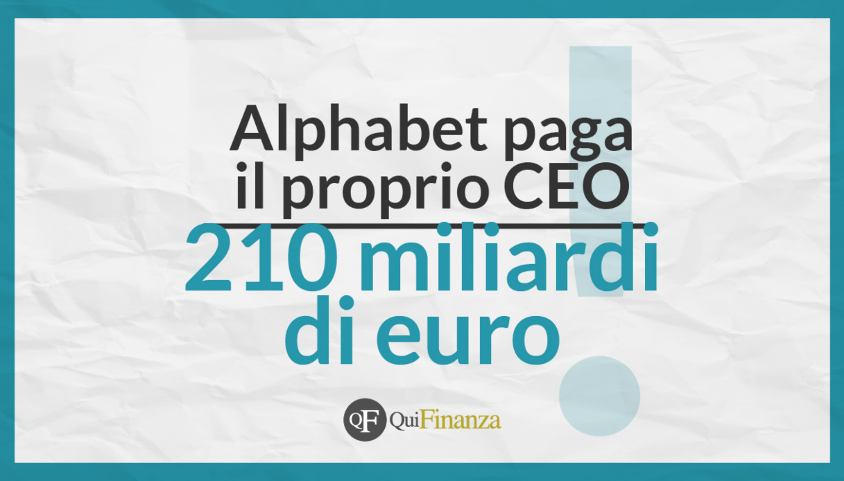 CEO Alphabet stipendio