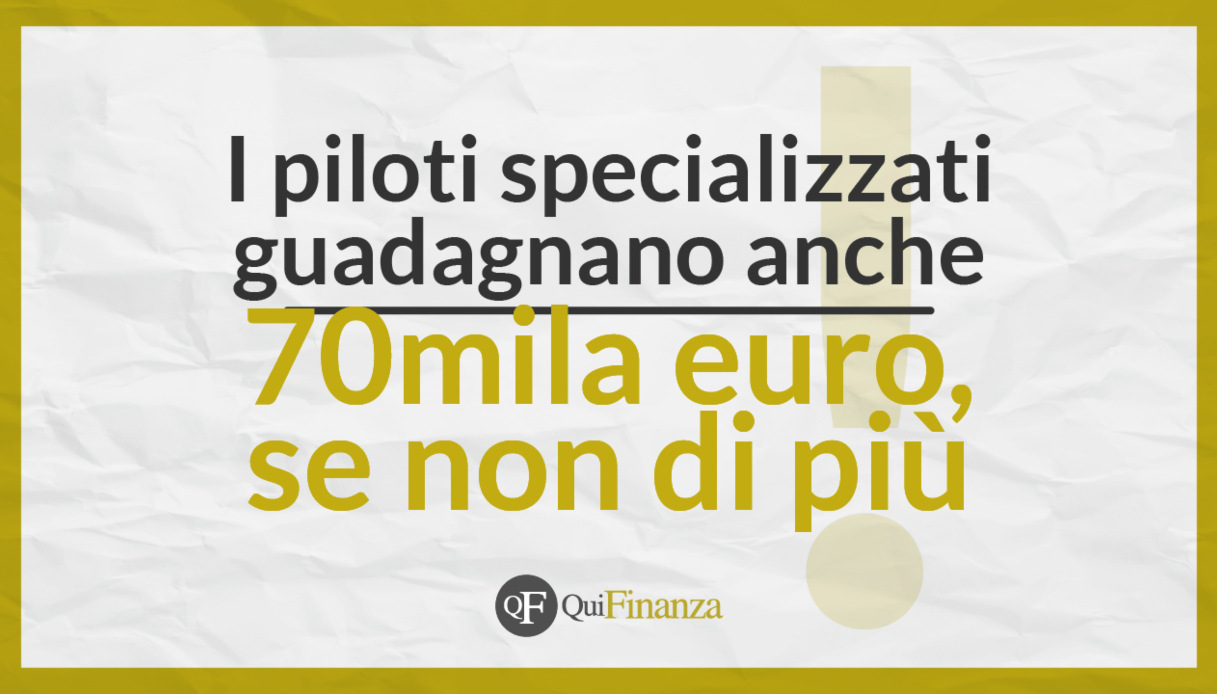 piloti droni specializzati guadagni