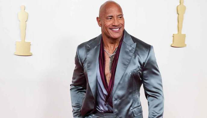 The Rock in Dolce & Gabbana