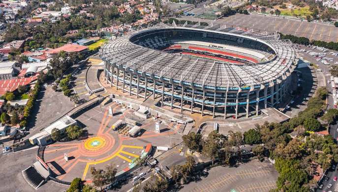 L'Estadio Azteca di Città del Messico