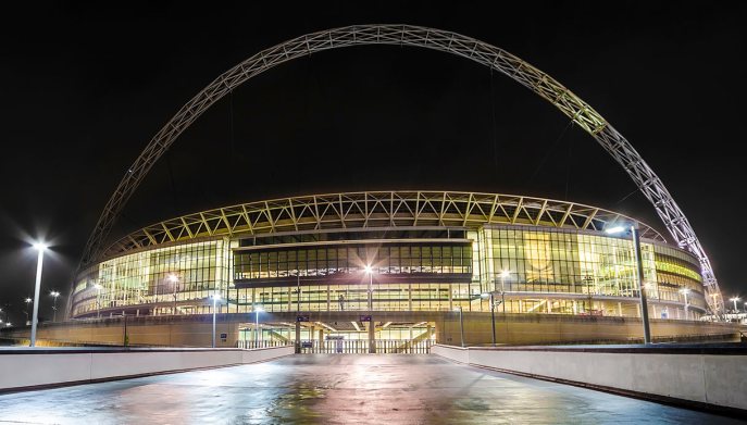 Lo Stadio Wembley di Londra