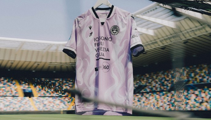 Moda e calcio, Udinese divisa