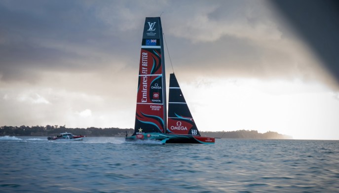 AC75 la nuova imbarcazione di Emirates Team New Zealand.