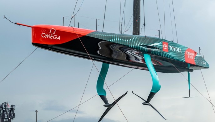 AC75 la nuova imbarcazione di Emirates Team New Zealand.