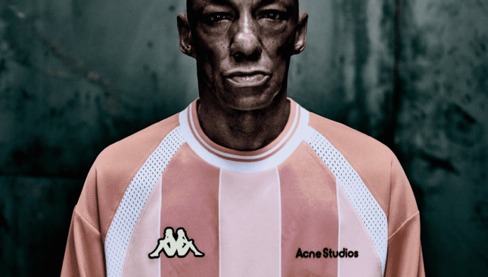 Tricky protagonista della campagna Acne Studios x Kappa.