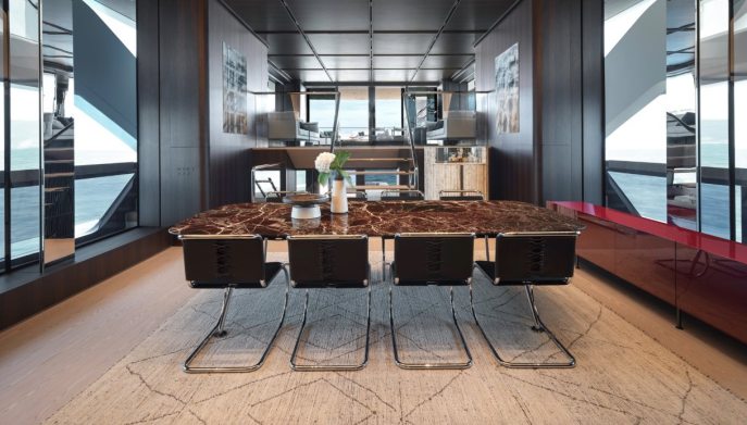 Sanlorenzo 50Steel superyacht interni