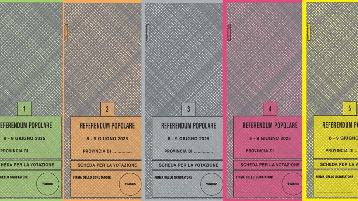 Referendum 8 e 9 giugno 2025