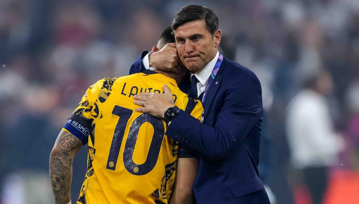 Finale Champions, Zanetti rincuora Lautaro Martinez
