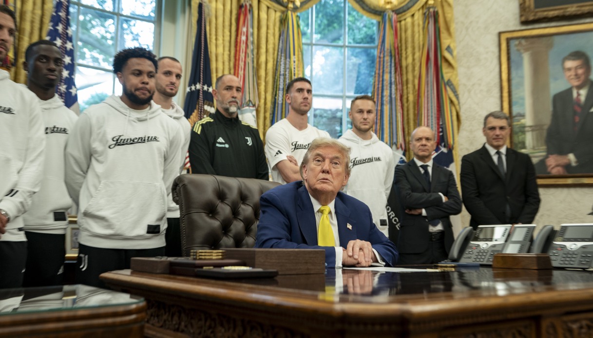Juventus in visita a Donald Trump