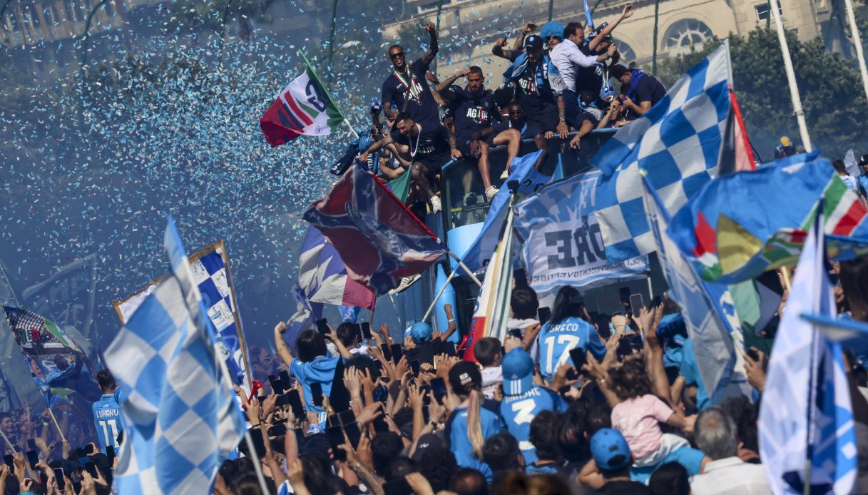 Napoli festa scudetto 2025